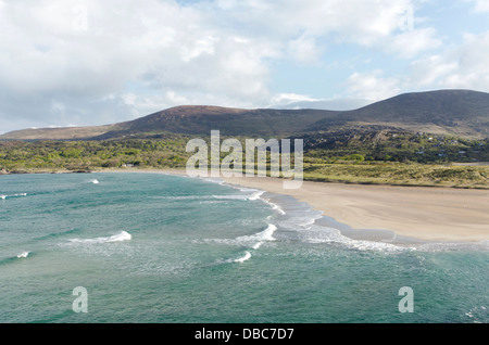 Der Strand von Derrynane in der Nähe von Caherdaniel auf dem Ring of Kerry, Süd-West-Irland Stockfoto