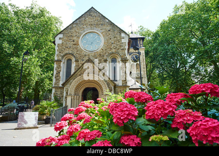 Alte Kirche St. Pancras Camden London UK Stockfoto