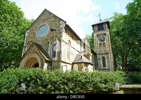 Alte Kirche St. Pancras Camden London UK Stockfoto