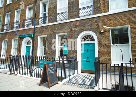 Charles Dickens Museum Doughty Street London UK Stockfoto