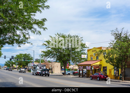 Main Street in Cortez, Colorado, USA Stockfoto