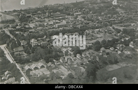 Kincardine Ontario aus dem Flugzeug (HS85-10-37688) Stockfoto