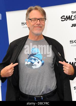 Los Angeles, CA. 28. Juli 2013. Raja Gosnell im Ankunftsbereich für THE SMURFS 2 Premiere, Regency Village Theatre in Westwood, Los Angeles, CA 28. Juli 2013. Foto von: Dee Cercone/Everett Collection/Alamy Live-Nachrichten Stockfoto