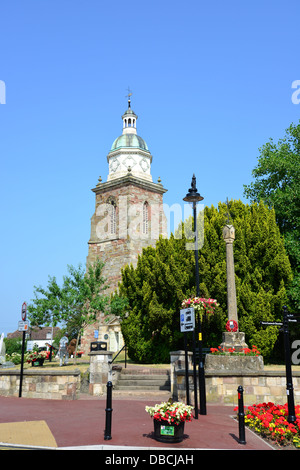 13. Jahrhundert The Bell Tower (Pepperpot), Church Street, Upton-auf-Severn, Worcestershire, England, Vereinigtes Königreich Stockfoto