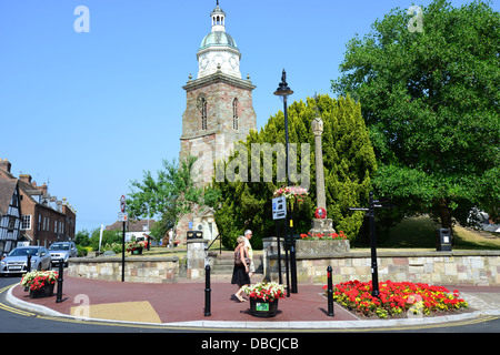 13. Jahrhundert The Bell Tower (Pepperpot), Church Street, Upton-auf-Severn, Worcestershire, England, Vereinigtes Königreich Stockfoto