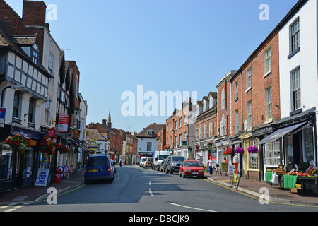 High Street, Upton-auf-Severn, Worcestershire, England, Vereinigtes Königreich Stockfoto