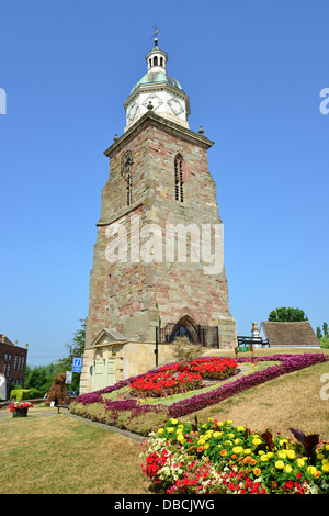 13. Jahrhundert The Bell Tower (Pepperpot), Church Street, Upton-auf-Severn, Worcestershire, England, Vereinigtes Königreich Stockfoto