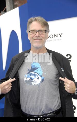 Los Angeles, CA. 28. Juli 2013. Raja Gosnell im Ankunftsbereich für THE SMURFS 2 Premiere, Regency Village Theatre in Westwood, Los Angeles, CA 28. Juli 2013. Foto von: Michael Germana/Everett Collection/Alamy Live-Nachrichten Stockfoto