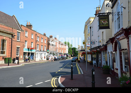 High Street, Upton-auf-Severn, Worcestershire, England, Vereinigtes Königreich Stockfoto