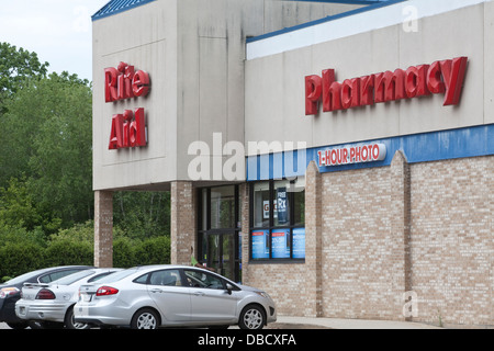 Rite Aid Apotheke ist in Maine abgebildet. Stockfoto