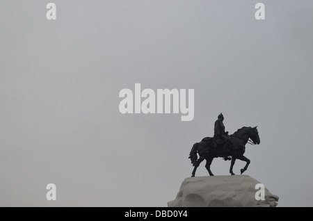 Statue von General San Martin, Plaza San Martin in Lima, Peru Stockfoto