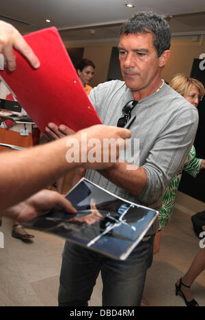 Antonio Banderas Cannes International Film Festival 2011 - Tag 9 - La Piel Que Habito - Pressekonferenz Ankünfte Cannes, Frankreich - 19.05.11 Stockfoto