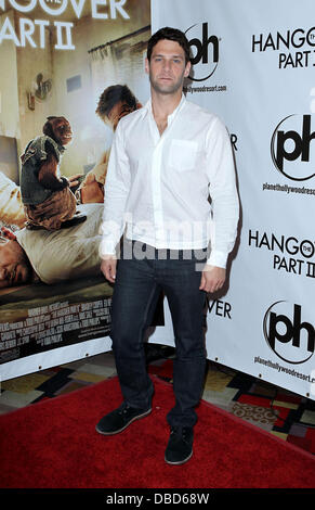 Justin Bartha Kater Teil 2 Las Vegas Premiere im Planet Hollywood Resort &amp; Casino Las Vegas Las Vegas, Nevada - 21.05.11 Stockfoto