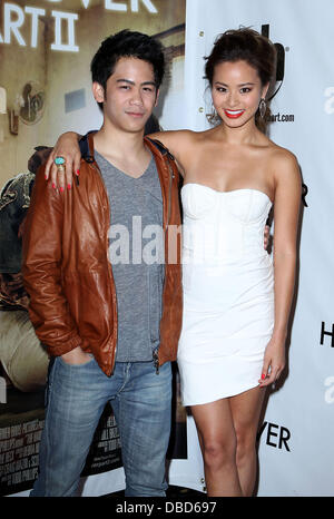 Mason Lee und Jamie Chung das Kater Teil 2 Las Vegas Premiere im Planet Hollywood Resort &amp; Casino Las Vegas Las Vegas, Nevada - 21.05.11 Stockfoto