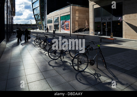 Moderne Büros in der Nähe von Heuston Station und das Museum of Modern Art, Kilmainham, Dublin, Irland Stockfoto