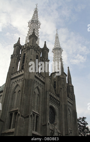Kathedrale von Jakarta (Indonesisch: Gereja Katedral Jakarta) ist eine römisch-katholische Kathedrale in Jakarta Stockfoto