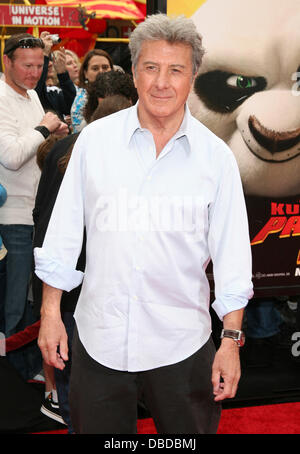 Dustin Hoffman Los Angeles Premiere von "Kung Fu Panda 2" bei Graumans Chinese Theatre Los Angeles, Kalifornien - 22.05.11 statt Stockfoto