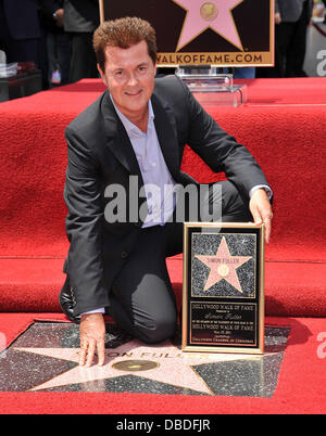 Simon Fuller Simon Fuller erhält einen Stern auf dem Hollywood Walk of Fame. Los Angeles, Kalifornien - 23.05.11 Stockfoto