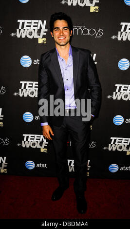 Tyler Hoechlin MTVs "Teen Wolf" Premiere an der Roosevelt Hotel Hollywood, California - 25.05.11 Stockfoto