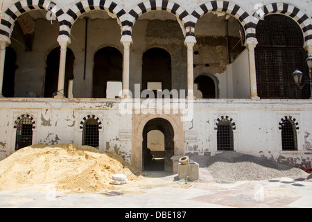 Werke auf den Straßen von Tunis, Tunesien. Stockfoto