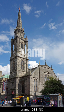 Tron Kirk auf der Ecke der High Street und South Bridge in Edinburgh wiederhergestellt Stockfoto