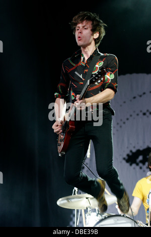 Franz Ferdinand beim Big Day out Festival 2006, Sydney Showground Stadion, Sydney, Australien. Stockfoto