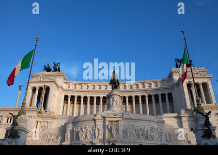 Denkmal für Victor Manuel II XX Jahrhundert. Rom Stockfoto