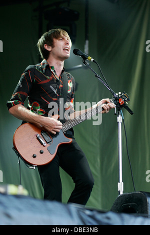 Franz Ferdinand beim Big Day out Festival 2006, Sydney Showground Stadion, Sydney, Australien. Stockfoto