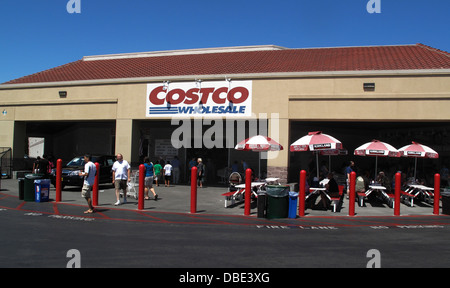 Costco Wholesale Lager Club in San Jose, Kalifornien Stockfoto