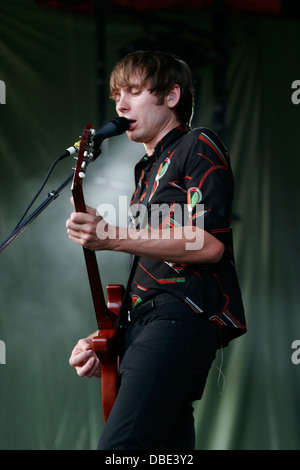 Franz Ferdinand beim Big Day out Festival 2006, Sydney Showground Stadion, Sydney, Australien. Stockfoto