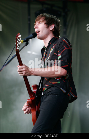 Franz Ferdinand beim Big Day out Festival 2006, Sydney Showground Stadion, Sydney, Australien. Stockfoto