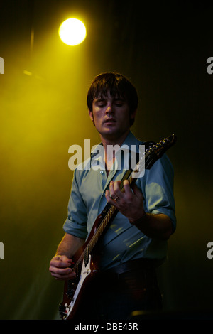 Franz Ferdinand beim Big Day out Festival 2006, Sydney Showground Stadion, Sydney, Australien. Stockfoto