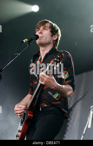 Franz Ferdinand beim Big Day out Festival 2006, Sydney Showground Stadion, Sydney, Australien. Stockfoto