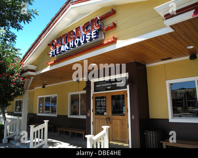 Outback Steakhouse Restaurant in Campbell, Kalifornien Stockfoto