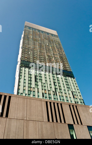 Der Beetham Tower Deansgate Manchester UK der Turm enthält auch das Hilton Hotel der Turm ist 172 Meter hoch, es ist derzeit die höchste gemischt genutzten Gebäude im Vereinigten Königreich Stockfoto