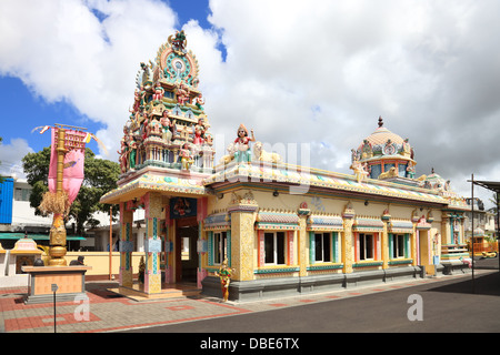 Hindu-Tempel in Port Louis, Mauritius Stockfoto