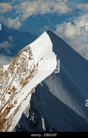 Aiguille de Bionnassay (4052m) vom Mont-Blanc, Chamonix, Frankreich, Europa Stockfoto