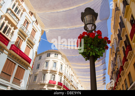 Marques de Larios Straße in Málaga, Andalusien, Spanien. Stockfoto