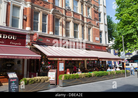 Bella Italia Restaurant, London, UK Stockfoto