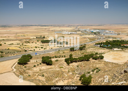 Chinchilla de Montearagón, Albacete, Castilla La Mancha, Spanien. Stockfoto