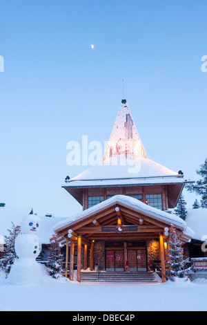 Santa Claus Village, Rovaniemi, Finnland. Stockfoto