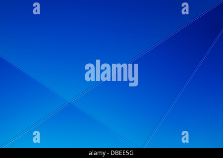 Tiefblauen Hintergrund, abstrakte digitale Kunst Stockfoto
