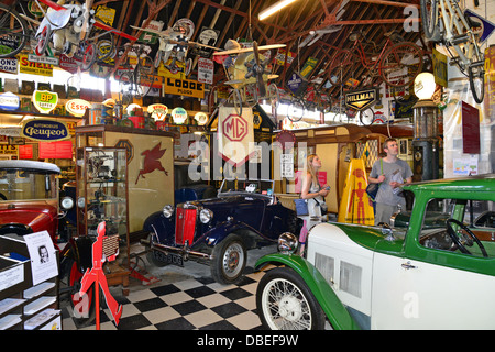 Die Cotswold Vereinigtes Autofahren Museum & Spielzeugsammlung, die alte Mühle, Bourton-on-the-Water, Gloucestershire, England, Königreich Stockfoto