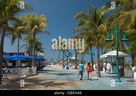 TIMES SQUARE EINKAUFSZENTRUM FORT MYERS BEACH FLORIDA USA Stockfoto