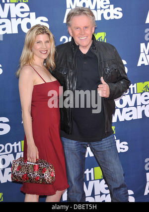 Gary Busey 2011 MTV Movie Awards - Ankunft im Gibson Amphitheater Los Angeles, Kalifornien - 05.06.11 statt ** nur zur Veröffentlichung in Tageszeitungen der USA, Deutschland, Österreich und der Schweiz, Portugal, Kanada, Vereinigte Arabische Emirate & China zur Verfügung. Nicht verfügbar für USA-Zeitschriften und den Rest der Welt ** obligatorische Credit: WENN.com Stockfoto