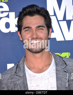 Tyler Hoechlin 2011 MTV Movie Awards im Gibson Amphitheater - Ankünfte Los Angeles, Kalifornien - 05.06.11 ** nur zur Veröffentlichung in Tageszeitungen der USA, Deutschland, Österreich und der Schweiz, Portugal, Kanada, Vereinigte Arabische Emirate & China zur Verfügung. Nicht verfügbar für USA-Zeitschriften und den Rest der Welt ** obligatorische Credit: WENN.com Stockfoto