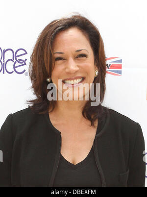 Attorney General Kamala Harris, an die Hudson Jeans 5. jährlichen Kidstock zugunsten einer Stimme Scholars Program in The Greystone Mansion statt. Beverly Hills, Kalifornien - 05.06.11 Stockfoto