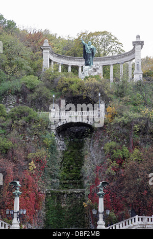 Denkmal von Gerard von Csanád, Budapest Stockfoto