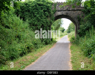 Tarka Trail Zyklus Weg, Instow, Devon, UK 2013 Stockfoto