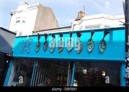 Anhängsel, Kensington Gardens North Laine Stadtteil Brighton, Vereinigtes Königreich Stockfoto